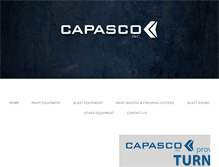 Tablet Screenshot of capascoinc.com